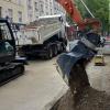 Opération chauffage urbain Rue Bellecombe à Villeurbanne